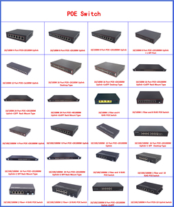 Nhà Máy Giá 16 + 2 cổng máy tính để bàn Ethernet chuyển đổi PoE 100Mbps với 2 uplink 1000Mbps SNMP chức năng 16 cổng PoE chuyển đổi - Product Image 5