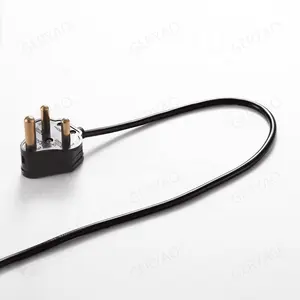 SABS South African 3 Pin Electrical Plug Power Cord