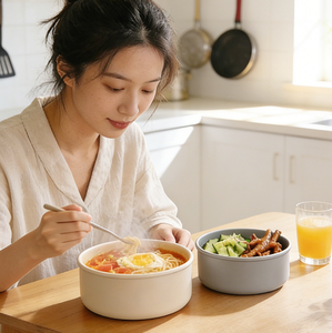 Ensemble de boîtes <span class=keywords><strong>à</strong></span> lunch en silicone empilables, sans BPA, écologiques, adaptées au micro-ondes, pour enfants et adultes, 4 tailles (300-2100 ml), personnalisables - Product Image 4
