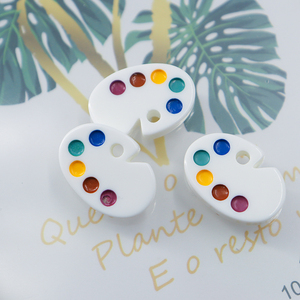 Mini paleta de colores DIY nevera funda de teléfono pegatina resina parte posterior plana superficie convexa para Navidad Día de San Valentín artesanías - Product Image 3