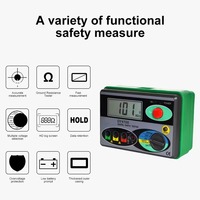 DY4100 Digital Earth Resistance Tester 0-2000 Ohm Tester Meter Tester Multimeter Megohmmeter High Voltage 500V