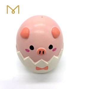 Mainan Bola Telur Paskah Karet Lateks Alami Ramah Lingkungan, Berbunyi, untuk Anjing Kecil, Terlaris - Product Image 4