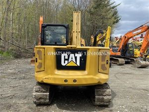 Mini-excavatrice Caterpillar 307.5 fabriquée au Japon, pelle sur chenilles CAT de 7,5 tonnes, modèle 2023, 99 % neuve, moteur CE EPA - Product Image 2