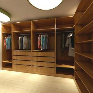 Home Use High Quality Bedroom Furniture <b>Clothes</b> Combination Border Closet <b>Organizer</b> Wooden Cabinet <b>Wardrobes</b> - Product Image 4