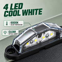 Feu de position latéral HSSH 6 LED 10-30V pour camion et remorque, étanche