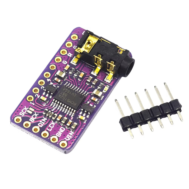Interface I2S PCM5102A DAC Decoder GY-PCM5102 I2S Player Module for Raspberry Pi PHAT Format Board Digital PCM5102 Audio Board