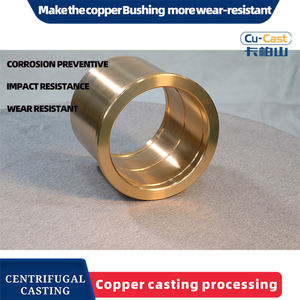 ZCuSn10Zn2 usinage CNC de précision joints de Turbine en cuivre résistant à l'usure accessoires de broyeur - Product Image 4