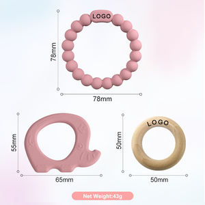 Jouet en silicone éléphant mignon pour bébé nouveau design sans BPA de qualité alimentaire jouets d'anneau de dentition d'allaitement vente en gros - Product Image 5