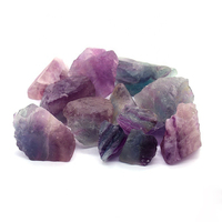 Vendita calda accessorio ruvido cristallo naturale nodulo arcobaleno Fluorite grezzo quarzo grezzo per la decorazione del giardino di casa amuleto di fragranza fai da te