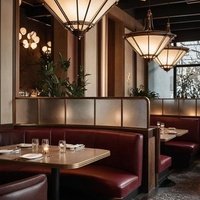 Meubles de restaurant occidental, de bar, d'hôtel, de banquet, de salle à manger, ensemble de tables et de chaises, vente en gros, OEM, ODM, design de luxe, usage commercial