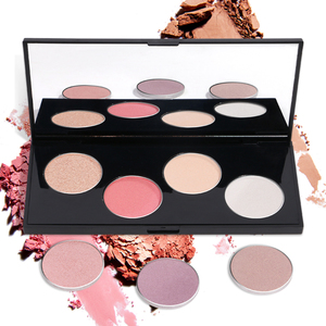 Resaltador de Polvo de pigmento alto, maquillaje sin etiqueta, resaltador <span class=keywords><strong>bronceador</strong></span> para la cara, venta al por mayor - Product Image 3
