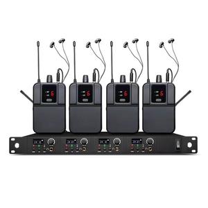 Xtuga Chuyên nghiệp UHF 4-kênh không dây <span class=keywords><strong>ear</strong></span> <span class=keywords><strong>monitor</strong></span> hệ thống sân khấu sống ghi âm trong tai tai nghe 50-80m phạm vi kim loại nhựa - Product Image 1