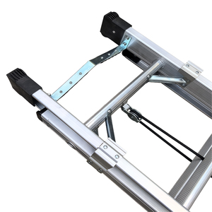 Scala Estensibile per Esterni Resistente, Scala Portatile in Alluminio per <span class=keywords><strong>Giardino</strong></span>, Tetto e Riparazioni Edili - Product Image 3
