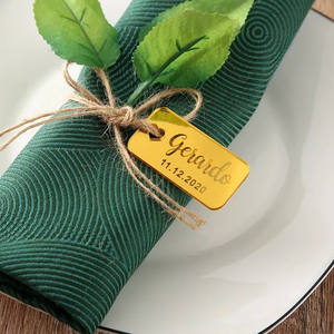 Segnaposto <span class=keywords><strong>in</strong></span> acrilico personalizzato biglietti <span class=keywords><strong>da</strong></span> visita di lusso targhette con nome personalizzate ricevimento di nozze segnaposto <span class=keywords><strong>in</strong></span> <span class=keywords><strong>legno</strong></span> piano di impostazione della tavola - Product Image 6