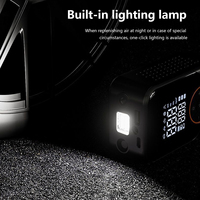 Mini Portable Wireless Electric Car Tyre Air Compressor Cordless Inflatable Pump Digital Tire Inflators Tire Pressure Monitor