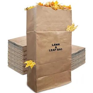 30 gallons biodegradable packaging yard garbage paper bags