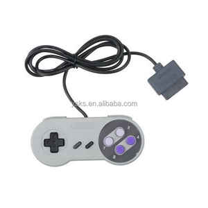 Controle USB com Fio de 16 Bits com Motor de Vibração e Botão Turbo para Joystick de Jogos SNES, Material ABS - Product Image 6