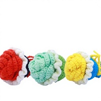 Bouquet de fleurs en crochet fait main, mini roses mignonnes, pour le soutien émotionnel, idéal pour la Saint-Valentin et la fête des Mères, cadeaux décoratifs en gros