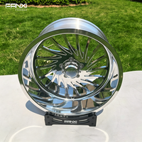Jantes forgées de rechange 8x6.5 8x180 8x170 Chrome Poli à Lèvre Profonde 20x10 22x12 22x14 24x14 26x16 28x16 pour Dodge Ram 2500 Chevy