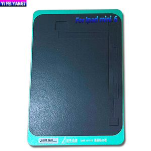 OCA Khuôn Cán Tấm Lót Cao Su Silicon Màu Đen Khuôn Kính Tới <span class=keywords><strong>LCD</strong></span> Cho iPad Mini 6 Phụ Tùng Thay Thế - Product Image 2