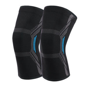 Genouillère de compression en nylon tricoté pour le cyclisme, la course, le saut à la corde, le fitness, protection thermique - Product Image 1