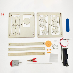 Hot Bán DIY Bằng Gỗ Vật Lý Trường Thiết Lập Sáng Tạo Điện Carousel Mô Hình Chứng Nhận Năng Lượng Mặt Trời Cho Giáo Dục Khoa Học Kỹ Thuật Đồ Chơi - Product Image 2