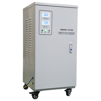 Régulateur stabilisateur haute-basse tension AVR monophasé 30kva 10kva 15kva 20kva 30kva cuivre direct d'usine 220V pour AC SVC
