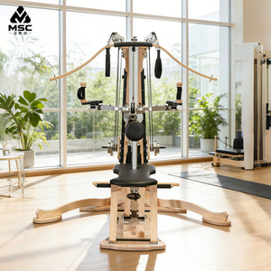 Dispositivo Espiral Suave de Madera de Arce Sólido para Pilates, Estirador de Columna para Mujeres, Equipo de Entrenamiento de Core para Casa y Estudio - Product Image 1