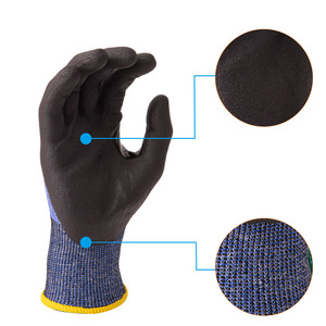Nouveaux gants anti-coupure en nitrile micro mousse ANSI A4 HPPE gants <span class=keywords><strong>de</strong></span> travail <span class=keywords><strong>de</strong></span> <span class=keywords><strong>protection</strong></span> <span class=keywords><strong>pour</strong></span> l'industrie du <span class=keywords><strong>boucher</strong></span> résistance aux coupures améliorée - Product Image 2