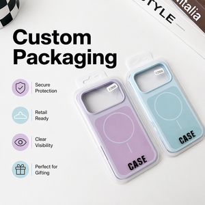 Funda <span class=keywords><strong>de</strong></span> Silicona Líquida <span class=keywords><strong>de</strong></span> Lujo para <span class=keywords><strong>iPhone</strong></span> 18 17 Pro Max, Carga Magnética, Tacto Suave, Embalaje Personalizado, Protector <span class=keywords><strong>de</strong></span> Parachoques - Product Image 2