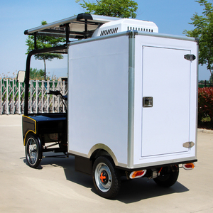 Bicicleta de Carga Eléctrica de Cuatro <span class=keywords><strong>Ruedas</strong></span> con Caja Refrigerada <span class=keywords><strong>para</strong></span> Carga Pesada - Product Image 1