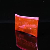 Étui à crayons et trousse à crayons en PVC de la série scolaire personnalisée, sac à fermeture éclair, boîte à crayons en plastique transparent