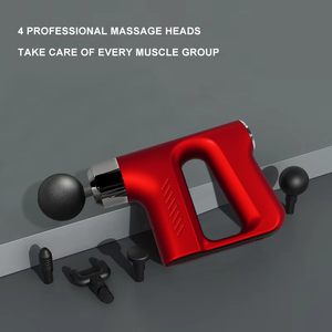 Pistola de Masaje Profesional Recargable de 4 Cabezales y 5 Velocidades para Recuperación Muscular, Venta al por Mayor - Product Image 2