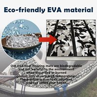 Tapis en mousse EVA personnalisé de haute qualité, moderne, antidérapant, brossé, imperméable, pour bateau, terrasse extérieure, imitation pont de bateau