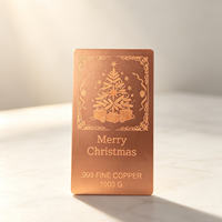 Meilleur prix, barre de cuivre de Noël pure à 99,9 %, 1 kg