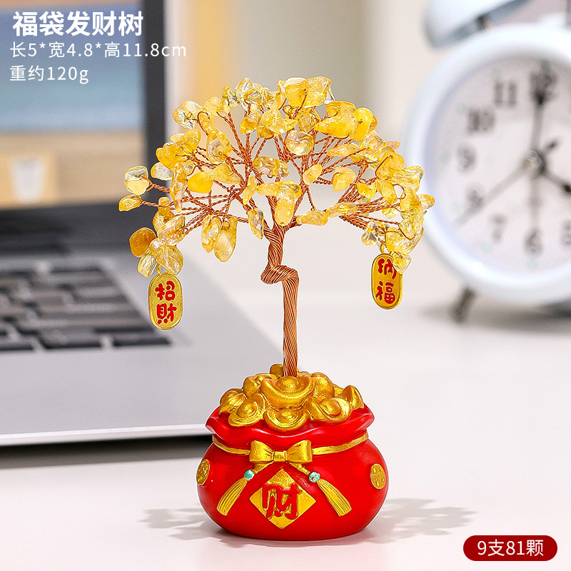 Árbol del dinero de la bolsa de la suerte