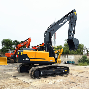 Excavadora de cadenas Hyundai HX220HD de 22 toneladas para trabajos pesados con 1 año de garantía y alta eficiencia para construcción y minería - Product Image 2