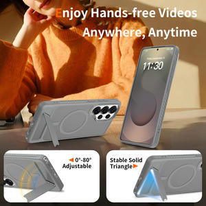 เคสโทรศัพท์มือถือแม่เหล็กสุดหรูเคสให้ความรู้สึกผิวสัมผัส Samsung S26เคสอัลตร้าเคสกำหนดเองสำหรับ S25 FE S24บวก S23 <span class=keywords><strong>S22</strong></span>ฝาหลัง - Product Image 2