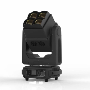 Luz Móvil Híbrida LED de 4*60W con Efecto de Destello de Haz, Movimiento XY, RDM DMX512, Iluminación de Escenario para DJ, Conciertos y Eventos - Product Image 1