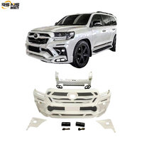 Kit carrosserie FRP pour Toyota Land Cruiser 200 LC200 2016-2021, ensemble de pare-chocs avant et arrière amélioré, style restylé, pièces de qualité supérieure
