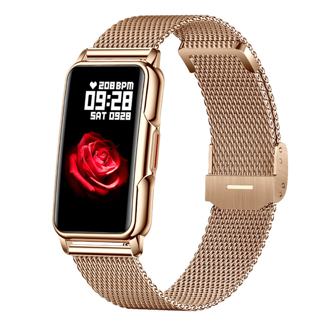 2023 New H80 Female Smart Watch Women Lovely Smart Bracelet Heart Rate Sleep Monitor Smartwatch for IOS Android Sports Pedometer