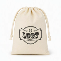 Pochette en coton sergé blanc à cordon coulissant, imprimée avec logo personnalisé, pour vêtements, oreillers et chaussures, sac anti-poussière, prix usine