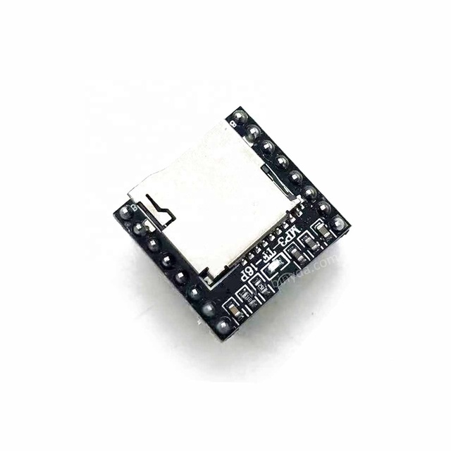 Mini MP3 DF Player Module Board MP3 Audio Voice Decoder Board Supporting TF Card U-Disk Serial Port AD