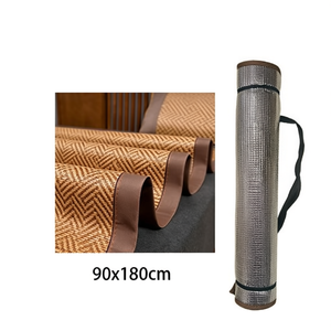 แผ่นรองนอนไม้ไผ่เคลือบอลูมิเนียม ขนาด 90x180 ซม. สำหรับฤดูร้อน - Product Image 1