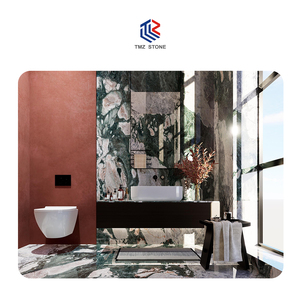 TMZ เคาน์เตอร์ครัววิลล่าขัดเงาหินอ่อนสีชมพูสี่ฤดูสไตล์การออกแบบที่ทันสมัย - Product Image 1