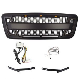 Parrilla de Parachoques Delantero Estilo Raptor con Luz de Giro LED para <span class=keywords><strong>Ford</strong></span> F150 2004-2008 Accesorios Gobison - Product Image 3