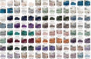 Ensemble de draps en microfibre douce brossée 100%, drap ajusté et plat et taies <span class=keywords><strong>d</strong></span>'<span class=keywords><strong>oreiller</strong></span>, 4 pièces Queen Size confortable confortable gris foncé - Product Image 6