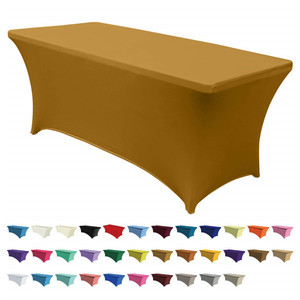 Housse de table en spandex, extensible, pour lit de <span class=keywords><strong>spa</strong></span>, 4-6-8ft - Product Image 5