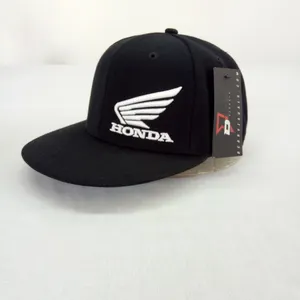 Moda popüler % 100% akrilik Honda Snapback kapaklar özel 3D nakış logosu yüksek kaliteli özel Snapback şapka Gorras