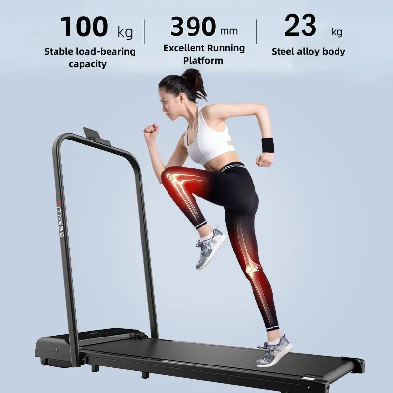 Mini Portable Treadmills For Home Walking Pad Treadmill Machine Exercise Equipment Running Machine Under Desk Treadmill